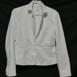 BETU, size 8, white blazer